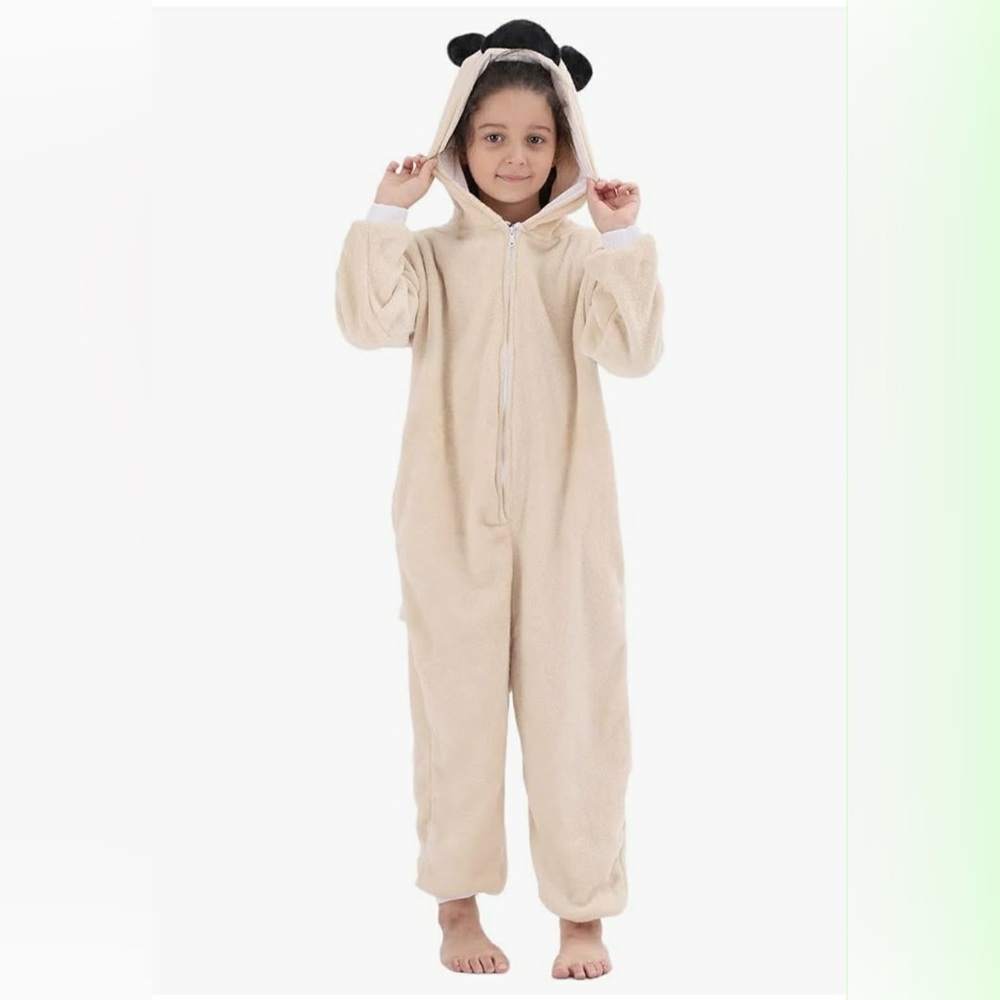 Kids Pug Dog onesie costume